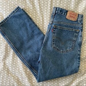 Levi’s 550 relaxed fit denim jeans